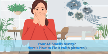 Your AC Smells Musty? Here’s How To Fix It